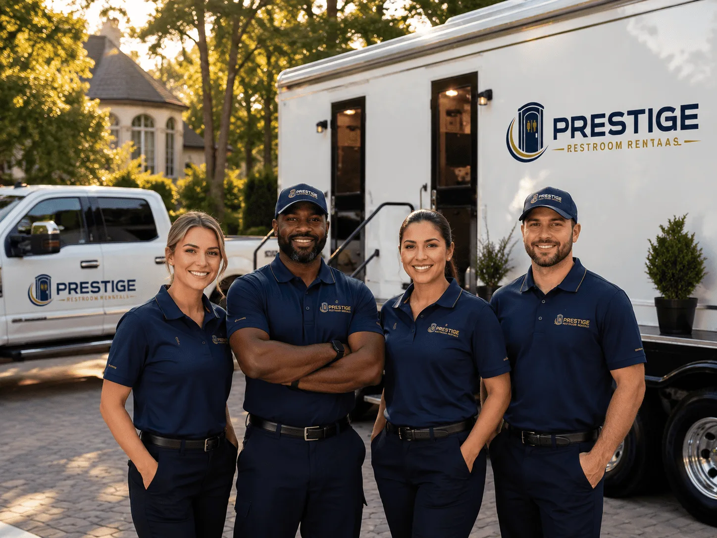 Trusted Luxury Portable Restrooms company in Adair, IL
